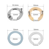 Maxbell Faucet Locknut Washer Set Replaces Accessories for Single Hole Faucet Garden Stainless Steel
