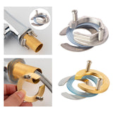 Maxbell Faucet Locknut Washer Set Replaces Accessories for Single Hole Faucet Garden Stainless Steel