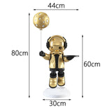 Maxbell Creative Astronaut Figurine Storage Tray for Living Room Decoration