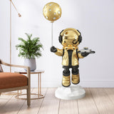 Maxbell Creative Astronaut Figurine Storage Tray for Living Room Decoration