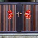 Maxbell Chinese New Year Door Sticker Ornament for Spring Festival Decoration M