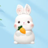 Maxbell Lovely Rabbit Money Bank Ornaments Decoration Sculpture Business Crafts M