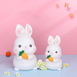 Maxbell Lovely Rabbit Money Bank Ornaments Decoration Sculpture Business Crafts M
