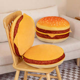 Maxbell Creative Hamburger Pillow Plush Cushion Decorative for Office Home Gifts