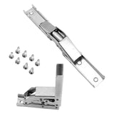 Maxbell 2 Pieces Folding Hinges Heavy Support Workbench Table Legs Bracket Hardware
