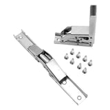 Maxbell 2 Pieces Folding Hinges Heavy Support Workbench Table Legs Bracket Hardware