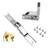 Maxbell 2 Pieces Folding Hinges Heavy Support Workbench Table Legs Bracket Hardware