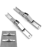 Maxbell 2 Pieces Folding Hinges Heavy Support Workbench Table Legs Bracket Hardware