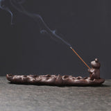 Maxbell Ceramic Incense Cone Burner Incense Holder Censer for Bedroom Desktop Decor