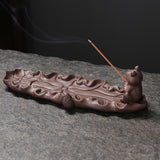 Maxbell Ceramic Incense Cone Burner Incense Holder Censer for Bedroom Desktop Decor
