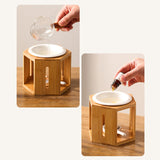 Maxbell Tealight Candles Holder Wax Melt Warmer Diffuser Table Essential Oil Burner