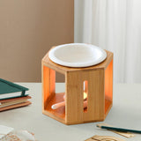 Maxbell Tealight Candles Holder Wax Melt Warmer Diffuser Table Essential Oil Burner