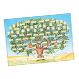 Maxbell Family Tree Diagram to Fill in Genealogy Blank Fillable Chart DIY Decor 60cmx90cm