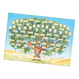 Maxbell Family Tree Diagram to Fill in Genealogy Blank Fillable Chart DIY Decor 60cmx90cm