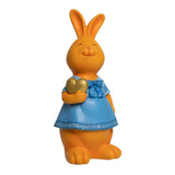 Maxbell Rabbit Bunny Figurine Crafts Sculpture Gift Decorative Cabinet Lawn Style A