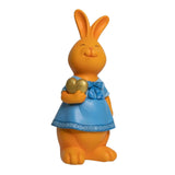 Maxbell Rabbit Bunny Figurine Crafts Sculpture Gift Decorative Cabinet Lawn Style A