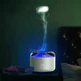 Maxbell 1.3L Air Humidifier Noiseless Night Light for Nursery SPA Desktop White