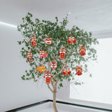 Maxbell 12 Pieces Chinese New Year Decorations Pendants for Party Office Bonsai Style D