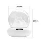 Maxbell Portable Double Nozzles Humidifier 2L USB Powered Home Decor Silent Bedroom
