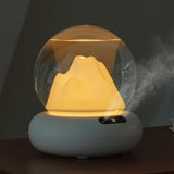 Maxbell Portable Double Nozzles Humidifier 2L USB Powered Home Decor Silent Bedroom