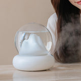 Maxbell Portable Double Nozzles Humidifier 2L USB Powered Home Decor Silent Bedroom