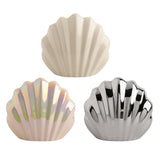 Maxbell Creative Flower Vase Planter Pot Ornament Artistic for Desk Office Decor White