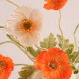 Maxbell Creative Flower Vase Planter Pot Ornament Artistic for Desk Office Decor White