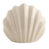 Maxbell Creative Flower Vase Planter Pot Ornament Artistic for Desk Office Decor White