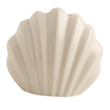 Maxbell Creative Flower Vase Planter Pot Ornament Artistic for Desk Office Decor White