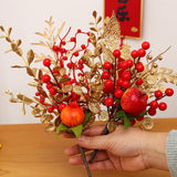 Maxbell Flower Basket Ornament Decor Artificial Potted Flower for Occasions Party 18cmx28cm
