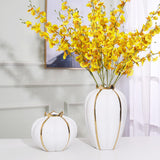 Maxbell Ceramic Flower Vase Ornaments Table Centerpieces Housewarming Plants Pot