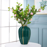 Maxbell Ceramic Flower Vase Ornaments Table Centerpieces Housewarming Plants Pot