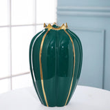Maxbell Ceramic Flower Vase Ornaments Table Centerpieces Housewarming Plants Pot