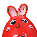 Maxbell Rabbit Year Lucky Figurine Ceramic Piggy Box Decoration Cartoon and Adorable Style A