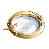 Maxbell Rustic Vintage Style Picture Frame Photo Frame for TV Cabinet Office 6inch Oval