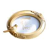 Maxbell Rustic Vintage Style Picture Frame Photo Frame for TV Cabinet Office 6inch Oval