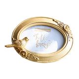 Maxbell Rustic Vintage Style Picture Frame Photo Frame for TV Cabinet Office 6inch Oval