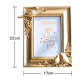 Maxbell Rustic Vintage Style Picture Frame Photo Frame for TV Cabinet Office 6inch Rectangle