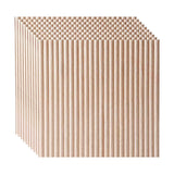 Maxbell 10x 3D Wall Stickers Decoration Decal Durable Home Bedroom PE Foam Wallpaper Willow Wood