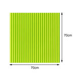 Maxbell 10x 3D Wall Stickers Decoration Decal Durable Home Bedroom PE Foam Wallpaper Green