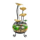 Maxbell Water Fountain Statue Ornament Sculpture Decorative Crafts Indoor Office