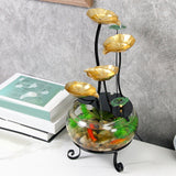 Maxbell Water Fountain Statue Ornament Sculpture Decorative Crafts Indoor Office