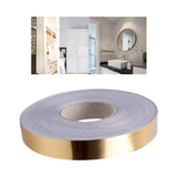 Maxbell Flexible Ceiling Molding Strips Oilproof for Mirror Borders Living Room Aureate 2cm
