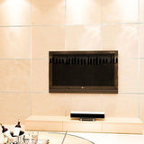 Maxbell Flexible Ceiling Molding Strips Oilproof for Mirror Borders Living Room Black 1.1cm