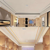 Maxbell Flexible Ceiling Molding Strips Oilproof for Mirror Borders Living Room Black 1.1cm