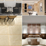 Maxbell Flexible Ceiling Molding Strips Oilproof for Mirror Borders Living Room Argent 2cm