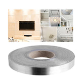 Maxbell Flexible Ceiling Molding Strips Oilproof for Mirror Borders Living Room Argent 2cm