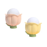 Maxbell LED Night Light Storage Box Camping Reading Nursery Touch Control Table Lamp Pink