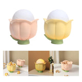 Maxbell LED Night Light Storage Box Camping Reading Nursery Touch Control Table Lamp Pink