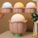 Maxbell LED Night Light Storage Box Camping Reading Nursery Touch Control Table Lamp Pink